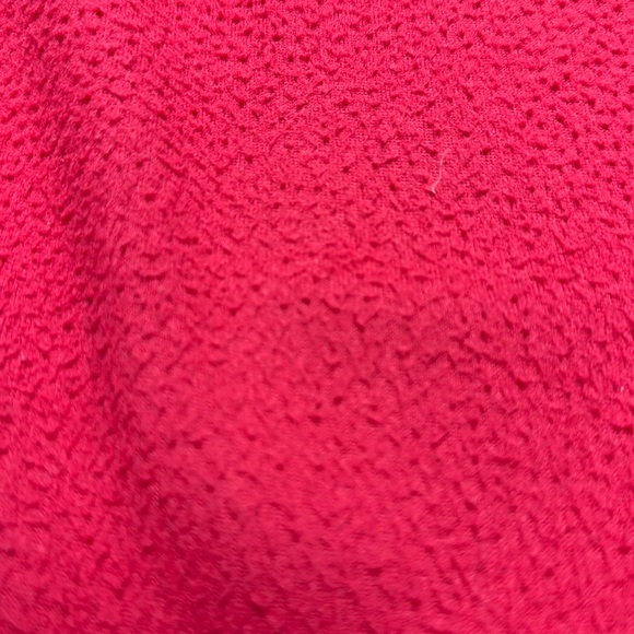 Jane Ashley Casual Lifestyle Soft red XL zip up sweatshirt - Picture 8 of 8